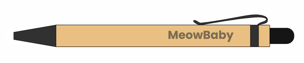 Długopis bambusowy czarny - widok 3