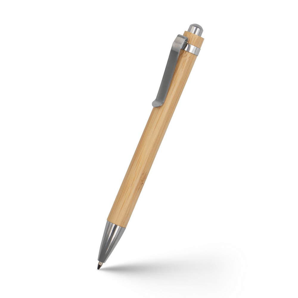 Długopis bambusowy chrom